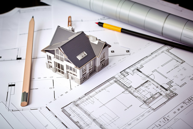 pngtree-a-house-construction-and-land-survey-on-plan-with-measurements-and-image_13156731